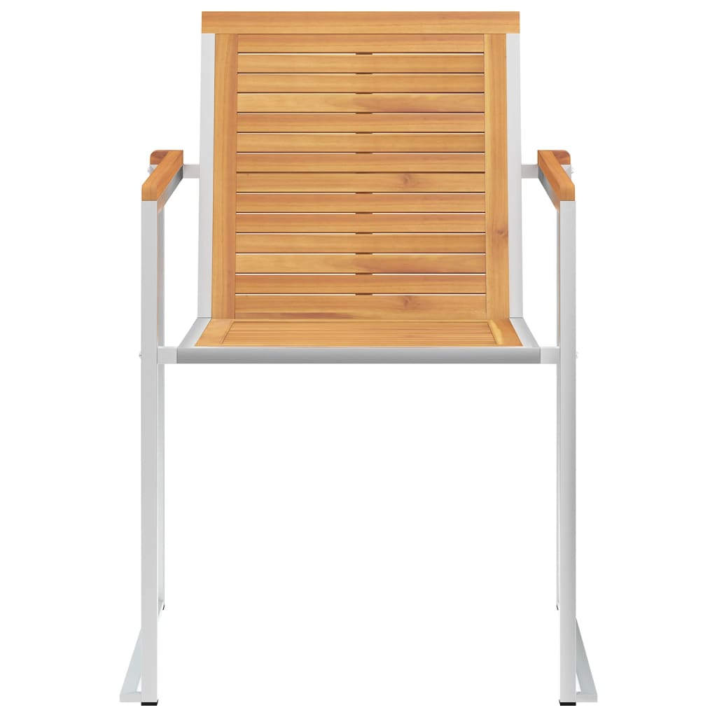 Tuinstoelen 4 St Met Kussens Massief Teakhout Groen