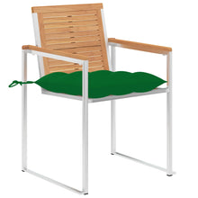 Tuinstoelen Met Kussens Massief Teakhout 4