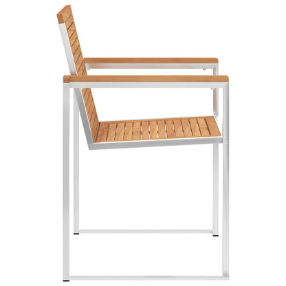 Tuinstoelen 6 St Met Kussens Massief Teakhout Zwart