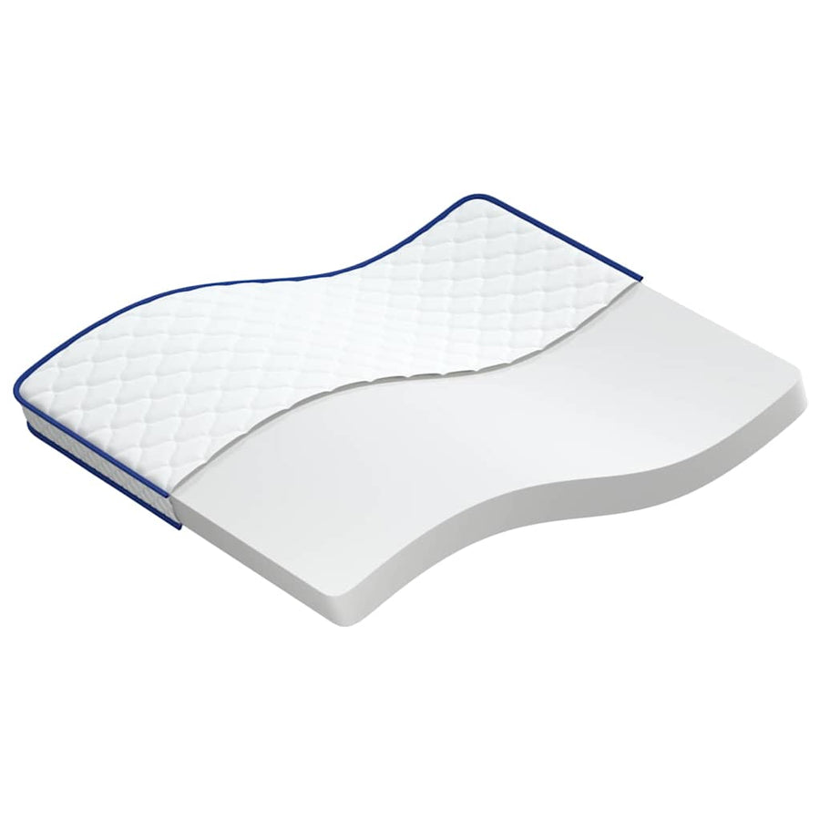Matras Wit 200 x 180 x 17 cm PU Schuim