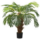 Artificial plant with pot Cycas palm 90 cm green