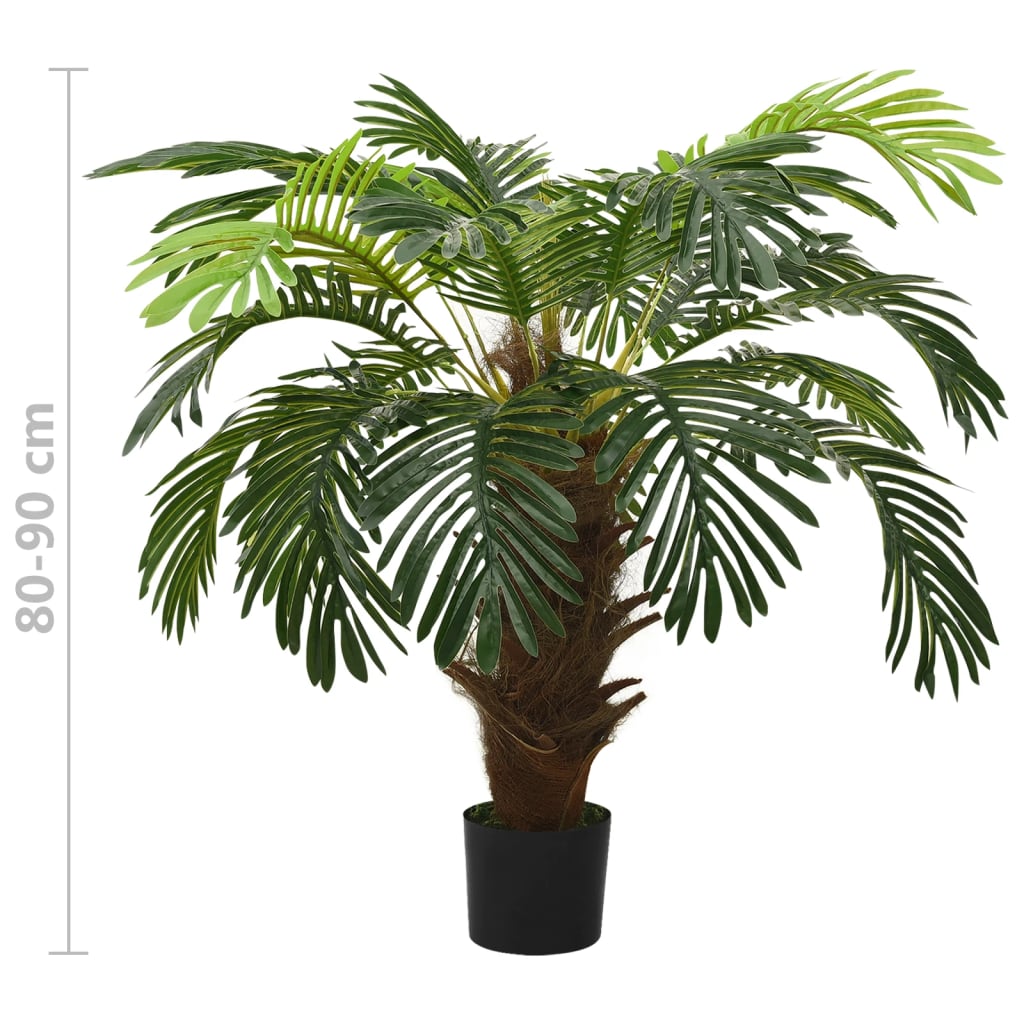 Kunstplant Met Pot Cycaspalm Groen 90 cm