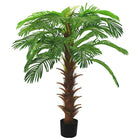 Artificial plant with pot cycas palm 140 cm green