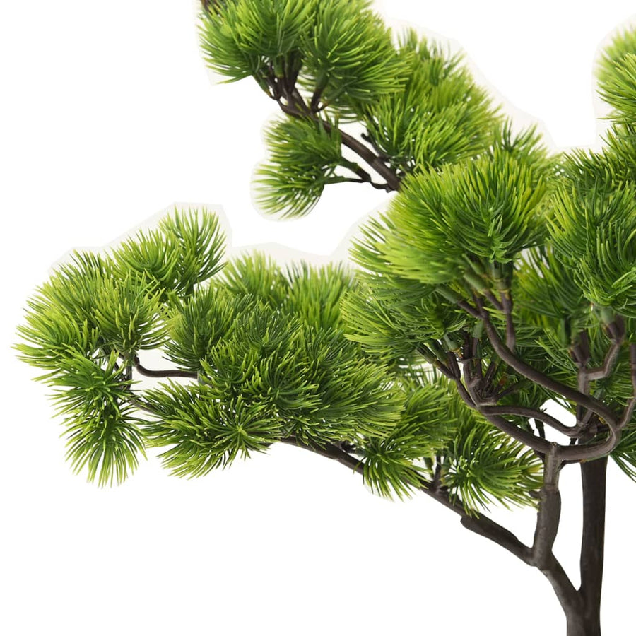 Kunstplant met pot pinus bonsai 60 cm groen 60 cm Donkergroen