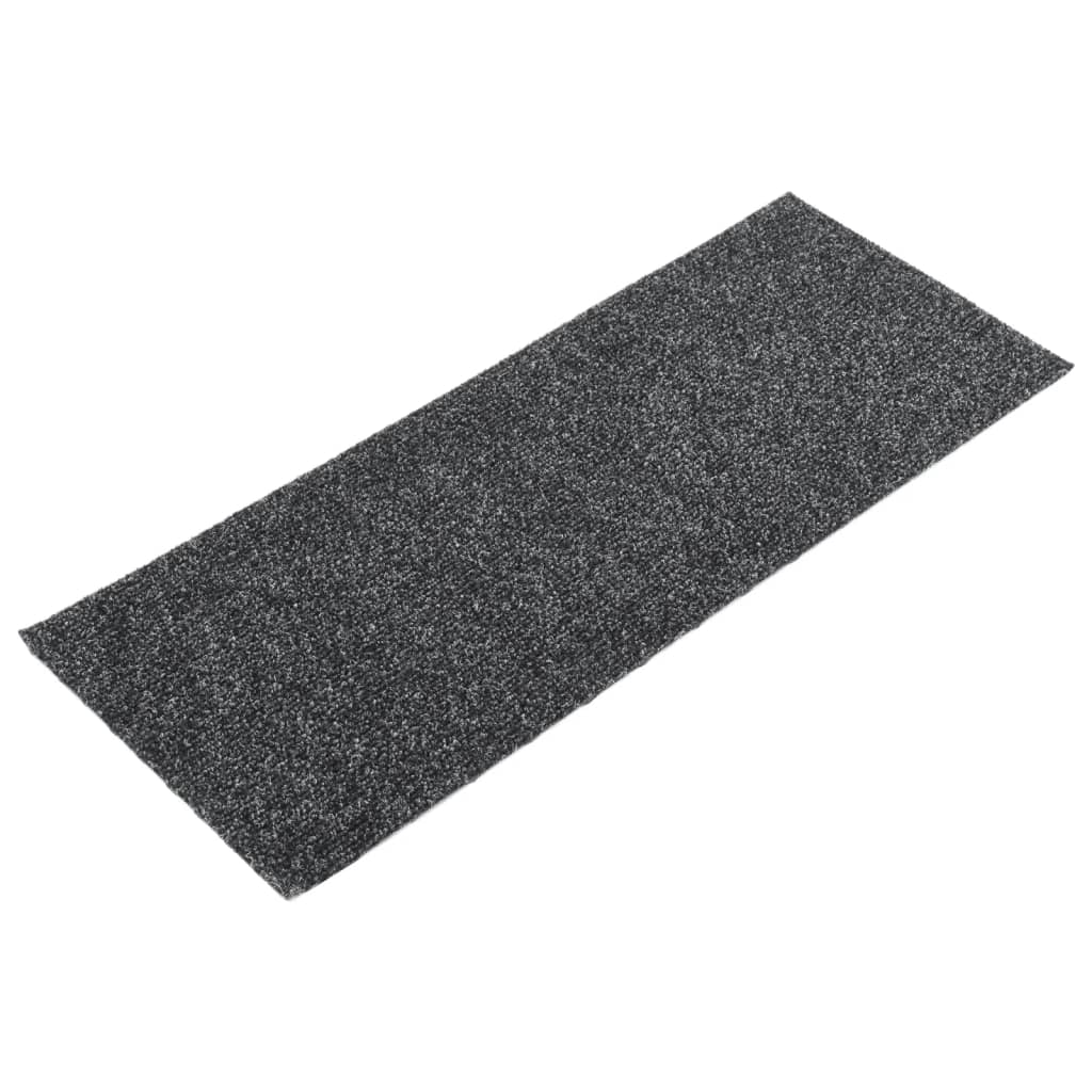 Trapmatten Zelfklevend Rechthoekig 15 60 x 25 cm Grijs