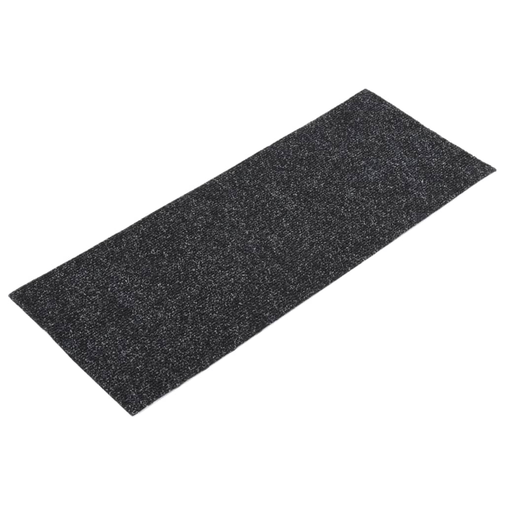 Trapmatten Zelfklevend Rechthoekig 15 60 x 25 cm Zwart