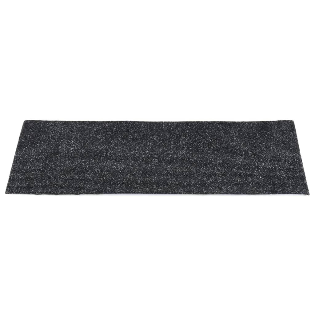 Trapmatten Zelfklevend Rechthoekig 15 60 x 25 cm Zwart