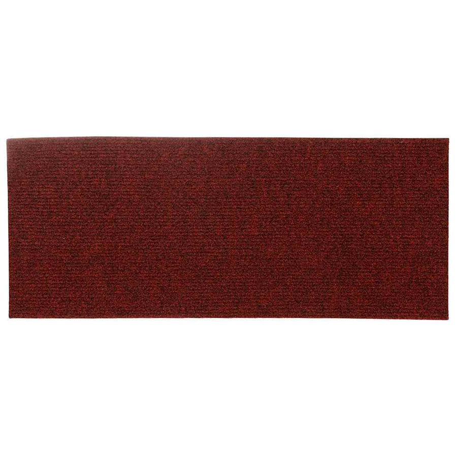 Trapmatten Zelfklevend 15 stuks 60x25 cm Bordeaux Rood Rechthoekig