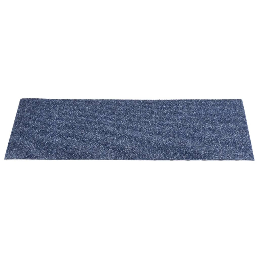 15 St Trapmatten Zelfklevend Rechthoekig 60X25 Cm Grijsblauw 60 x 25 cm grey blue