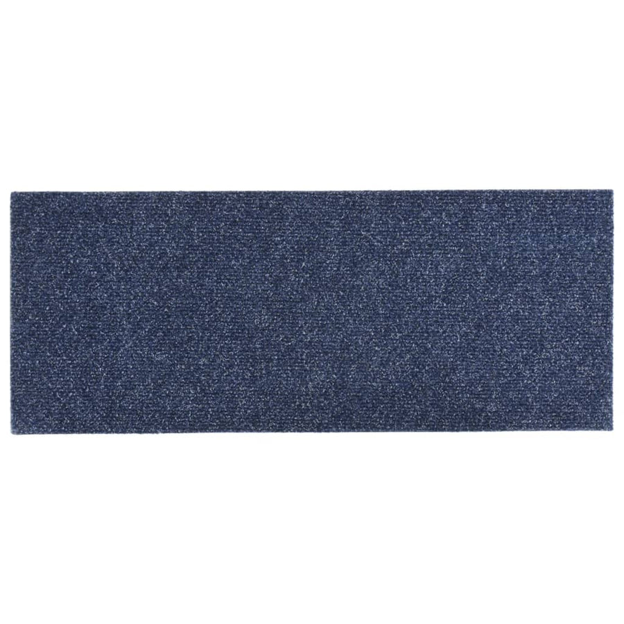 15 St Trapmatten Zelfklevend Rechthoekig 60X25 Cm Grijsblauw 60 x 25 cm grey blue