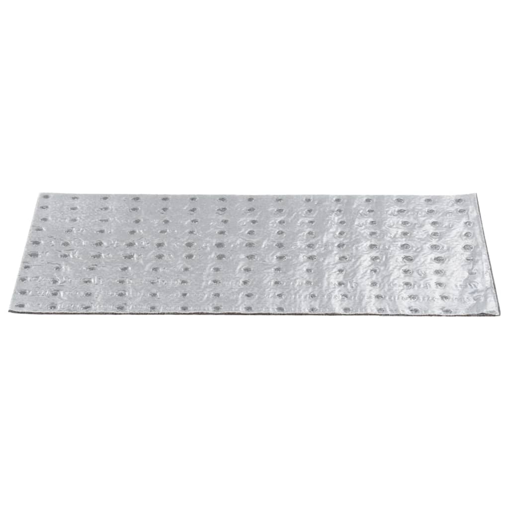 15 St Trapmatten Zelfklevend Rechthoekig 60X25 Cm Donkerbruin 60 x 25 cm