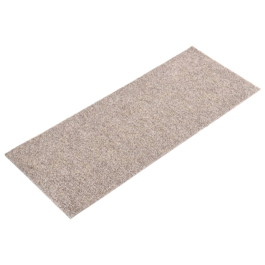 15 St Trapmatten Zelfklevend Rechthoekig 60X25 Cm Crèmekleurig 60 x 25 cm