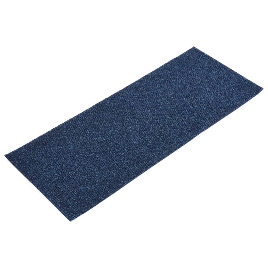 15 St Trapmatten Zelfklevend Rechthoekig 60X25 Cm Blauw 60 x 25 cm
