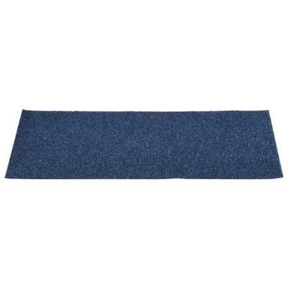 15 St Trapmatten Zelfklevend Rechthoekig 60X25 Cm Blauw 60 x 25 cm