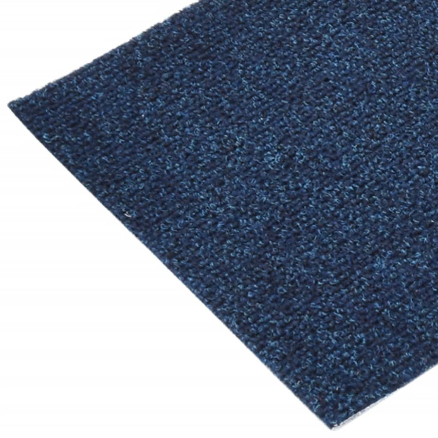 15 St Trapmatten Zelfklevend Rechthoekig 60X25 Cm Blauw 60 x 25 cm