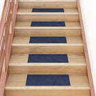 Trapmatten 15 stuks 60x25 cm marineblauw zelfklevend