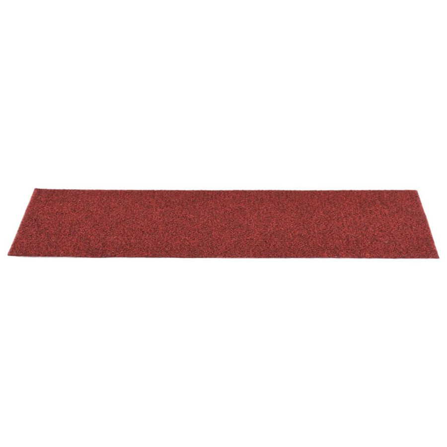 Trapmatten Zelfklevend Rechthoekig 15 76 x 20 cm Rood
