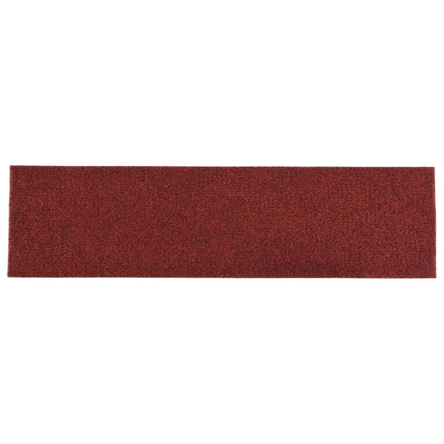 Trapmatten Zelfklevend Rechthoekig 15 76 x 20 cm Rood