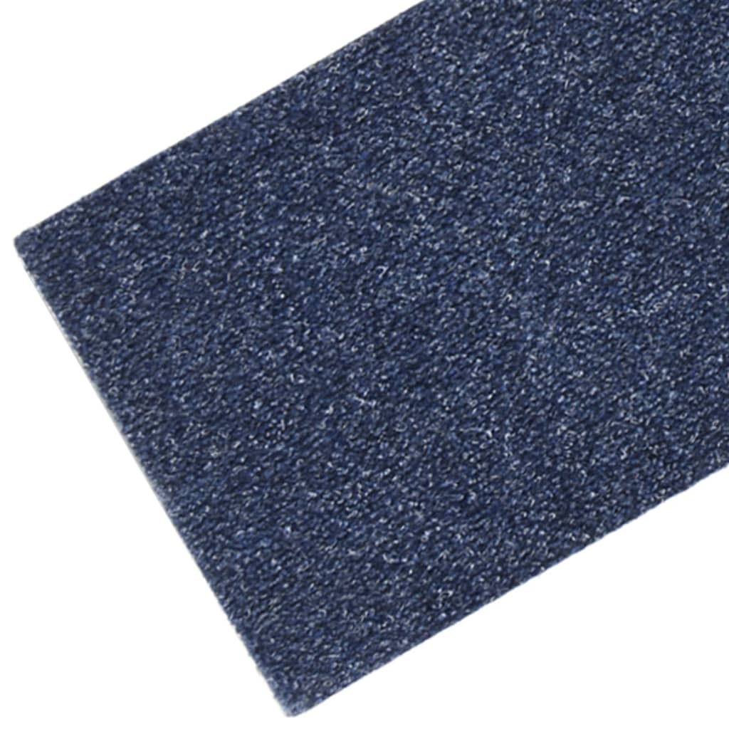 Trapmatten Zelfklevend Rechthoekig Grijsblauw 15 76 x 20 cm grey blue