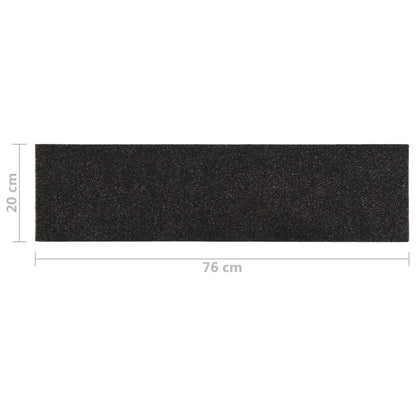 Trapmatten Zelfklevend Rechthoekig 15 76 x 20 cm Bruin