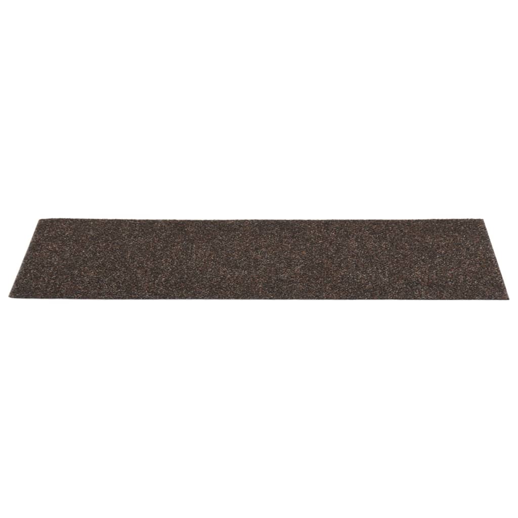 Trapmatten Zelfklevend Rechthoekig 15 76 x 20 cm Donkerbruin