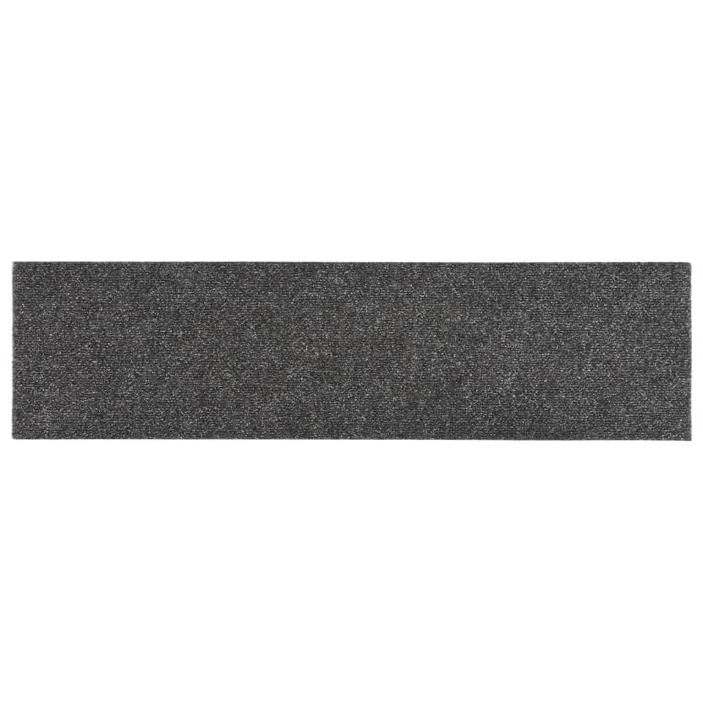Trapmatten Zelfklevend Rechthoekig 15 76 x 20 cm Antraciet