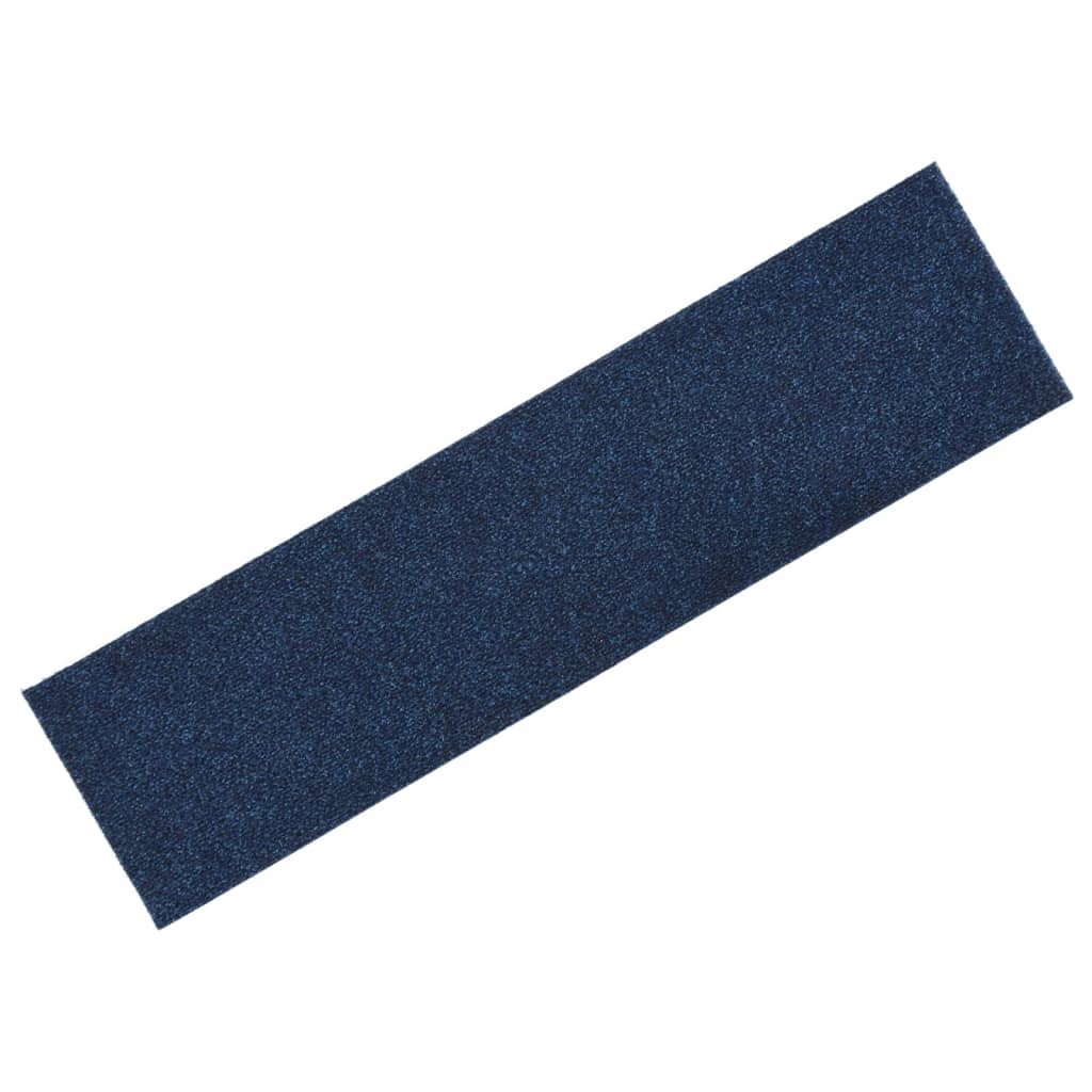 Trapmatten Zelfklevend Rechthoekig 15 76 x 20 cm Blauw