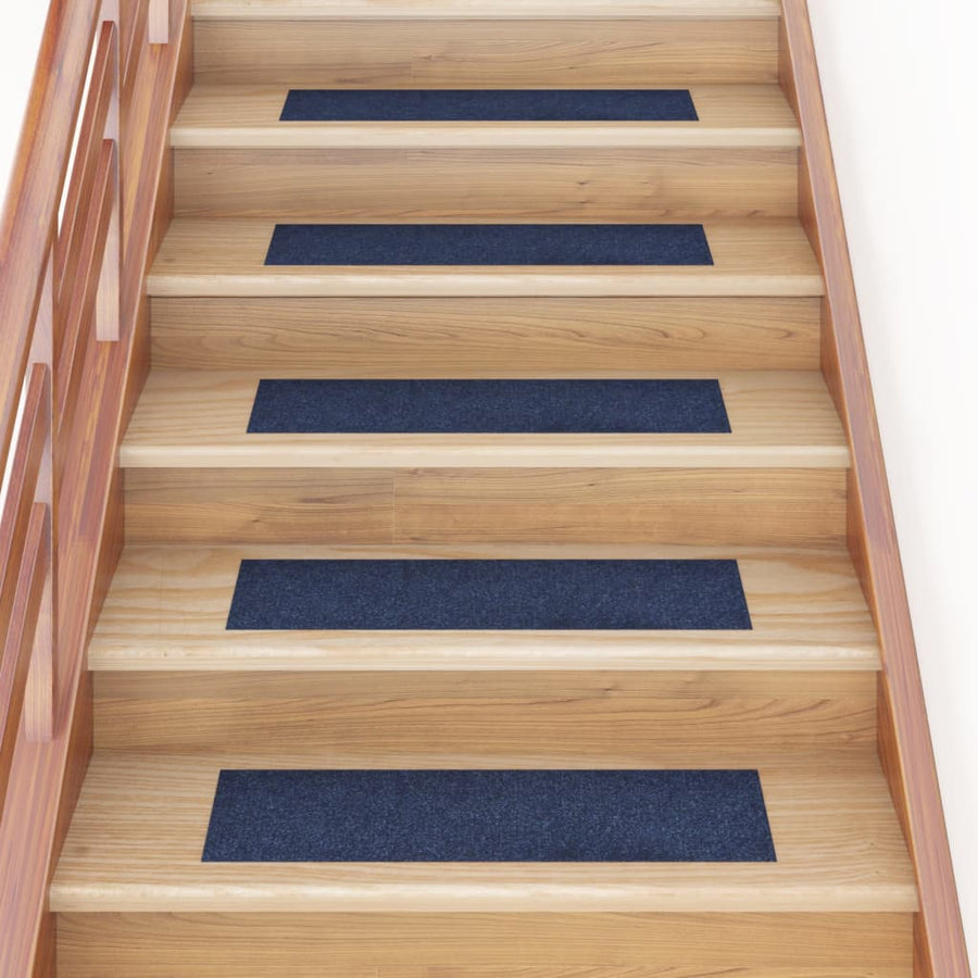 Trapmatten Zelfklevend Rechthoekig 15 76 x 20 cm Blauw