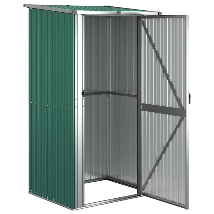 Tuinschuur 118,5X97X209,5 Cm Gegalvaniseerd Staal Groen