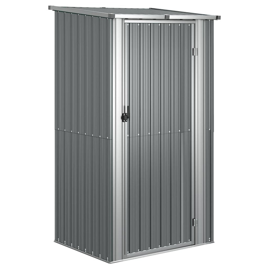 Tuinschuur 118,5X97X209,5 Cm Gegalvaniseerd Staal Grijs
