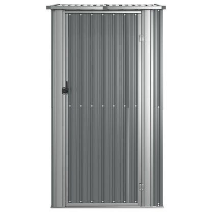 Tuinschuur 118,5X97X209,5 Cm Gegalvaniseerd Staal Grijs