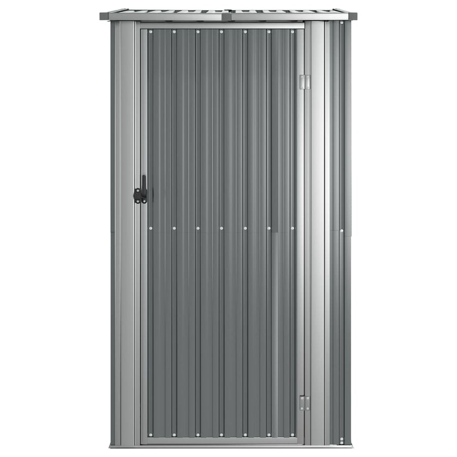 Tuinschuur 118,5X97X209,5 Cm Gegalvaniseerd Staal Grijs