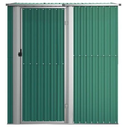 Tuinschuur 180,5X97X209,5 Cm Gegalvaniseerd Staal Groen