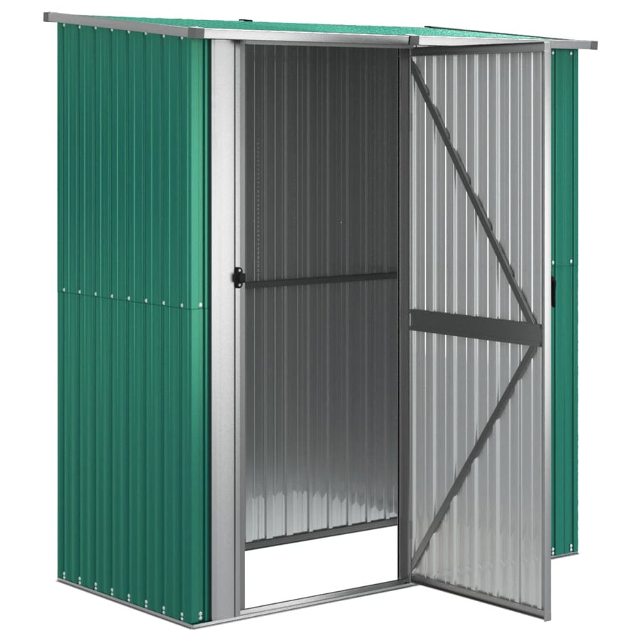 Tuinschuur 180,5X97X209,5 Cm Gegalvaniseerd Staal Groen