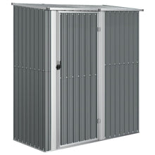 Tuinschuur 180,5X97X209,5 Cm Gegalvaniseerd Staal Grijs
