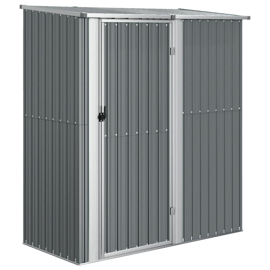 Tuinschuur 180,5X97X209,5 Cm Gegalvaniseerd Staal Grijs