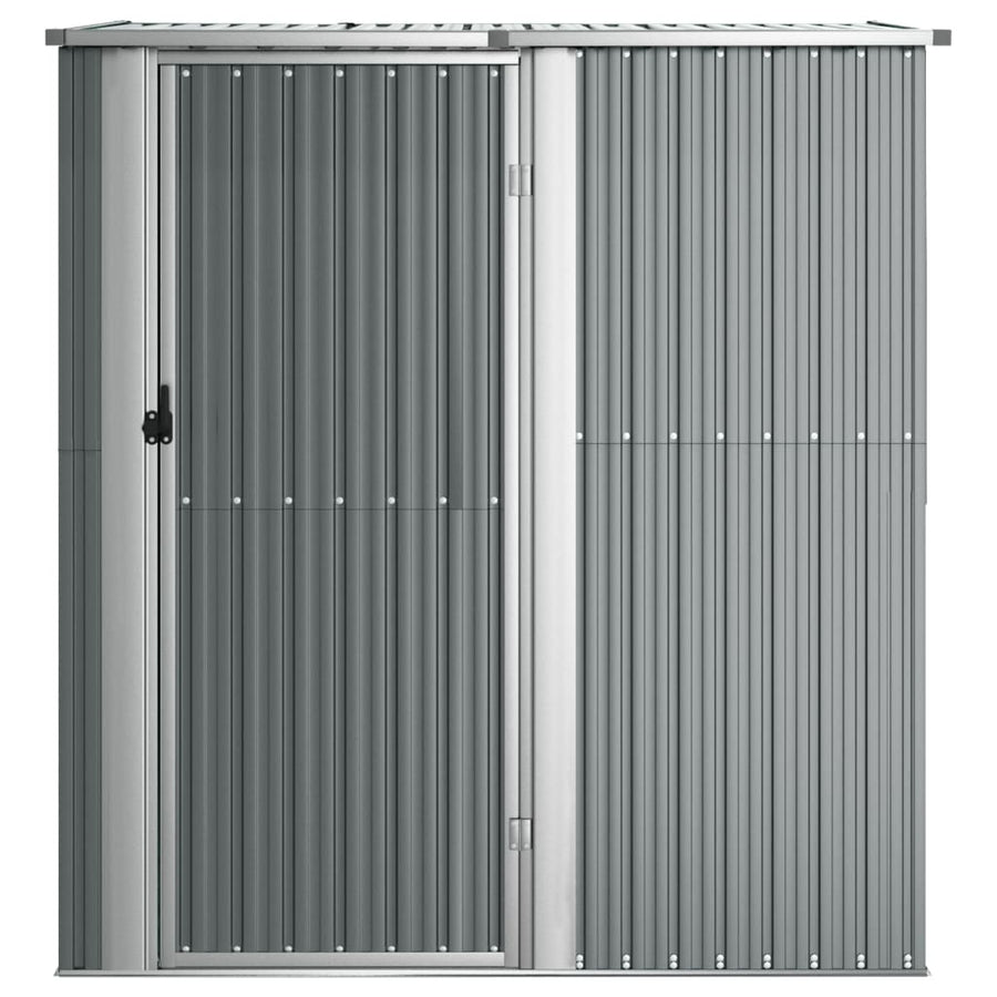 Tuinschuur 180,5X97X209,5 Cm Gegalvaniseerd Staal Grijs