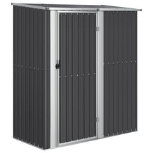 Tuinschuur 180,5X97X209,5 Cm Gegalvaniseerd Staal Antraciet