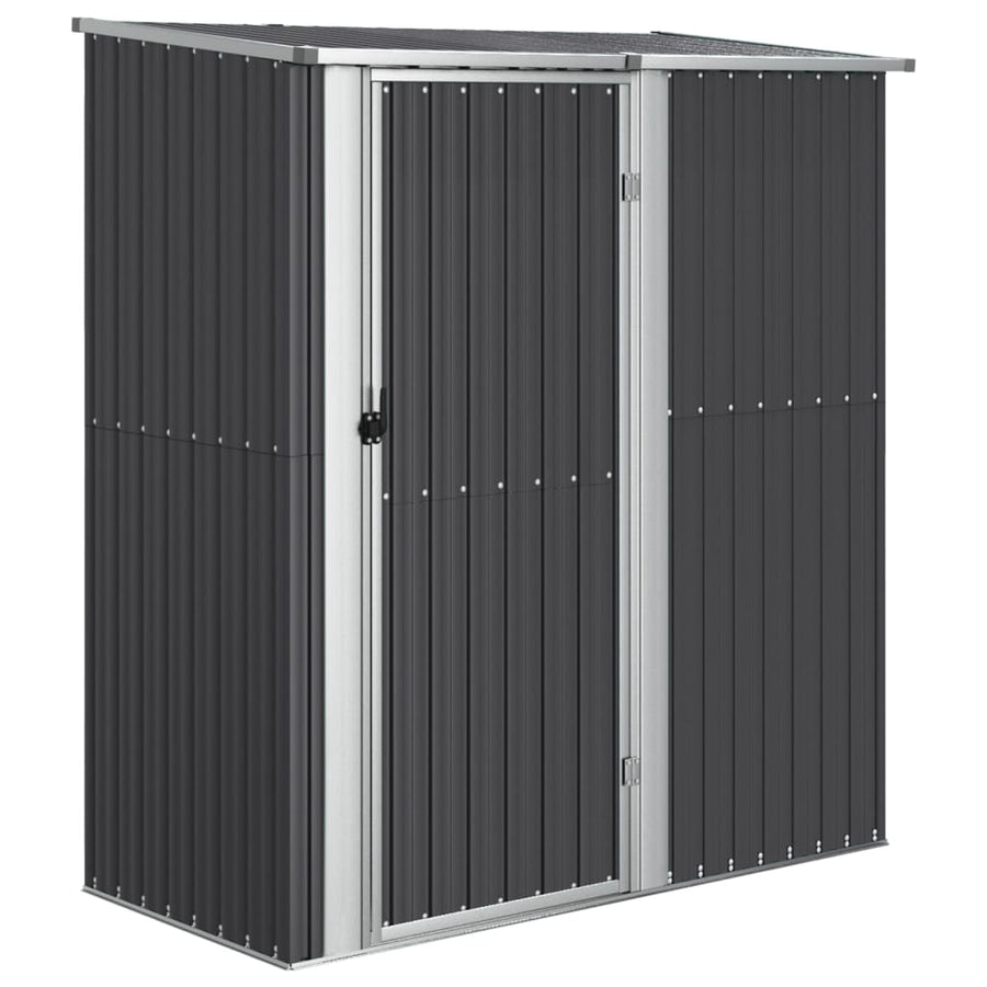 Tuinschuur 180,5X97X209,5 Cm Gegalvaniseerd Staal Antraciet