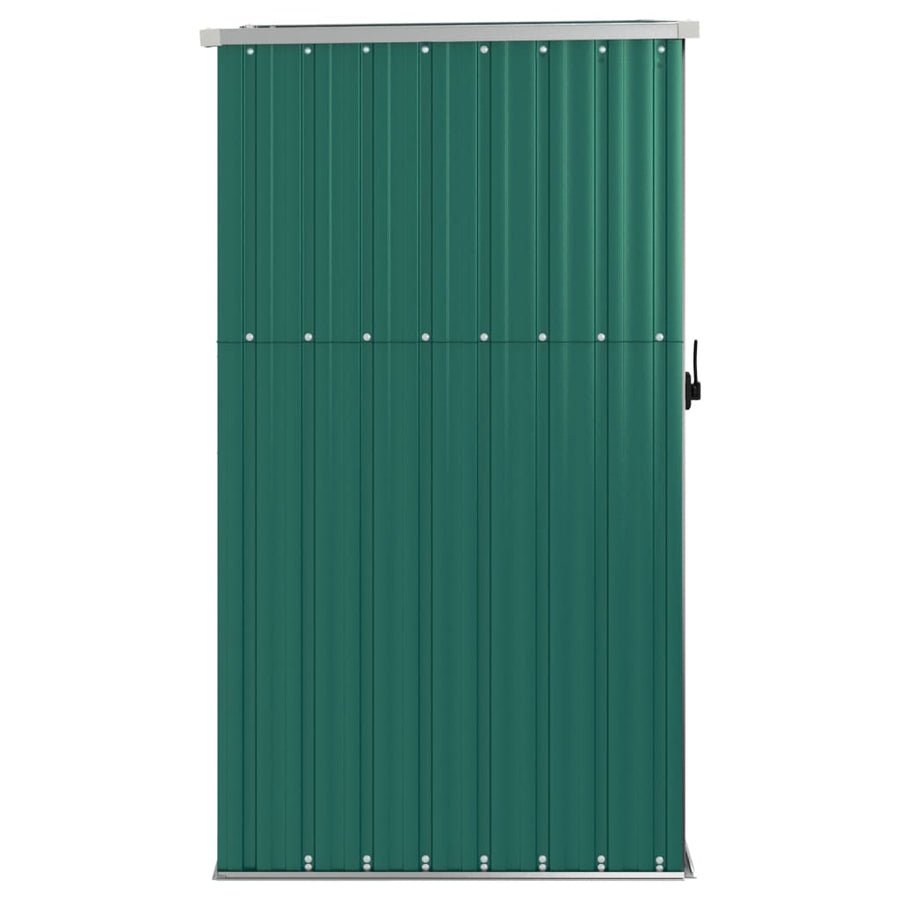 Tuinschuur 88X89X161 Cm Gegalvaniseerd Staal Groen