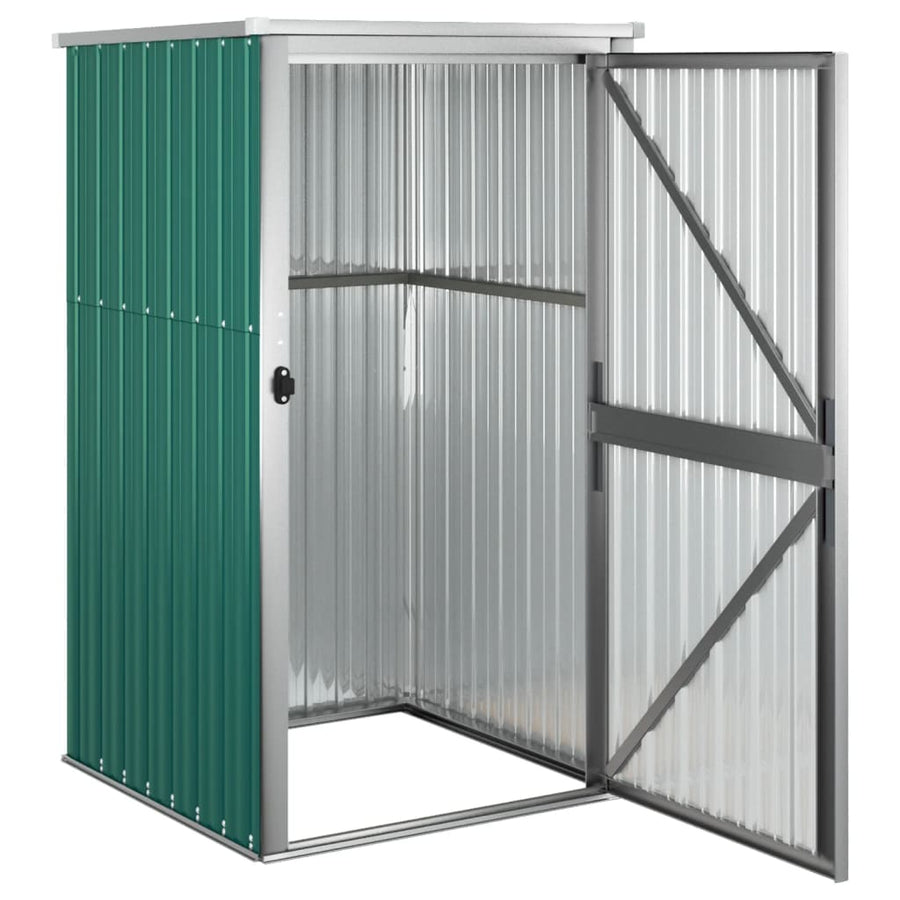 Tuinschuur 88X89X161 Cm Gegalvaniseerd Staal Groen