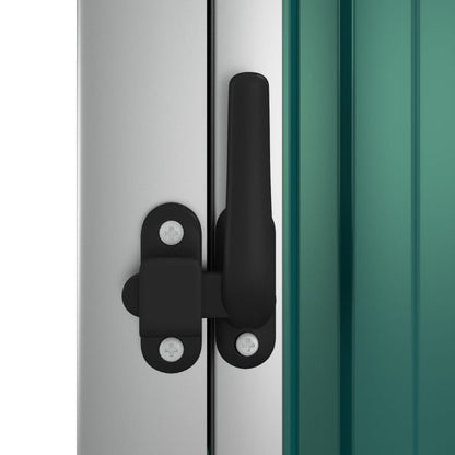 Tuinschuur 88X89X161 Cm Gegalvaniseerd Staal Groen