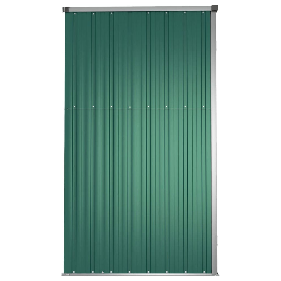 Tuinschuur 161X89X161 Cm Gegalvaniseerd Staal Groen