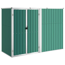 Tuinschuur 225X89X161 Cm Gegalvaniseerd Staal Groen