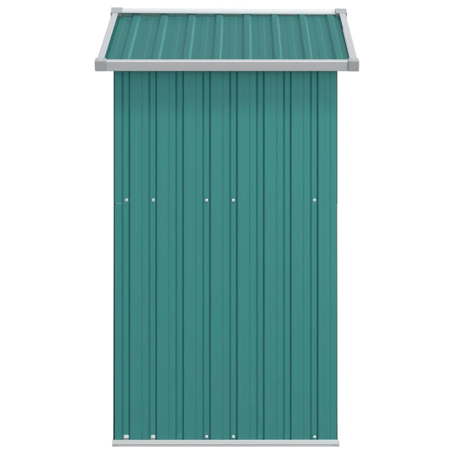 Tuinschuur 126X97,5X177 Cm Gegalvaniseerd Staal Groen