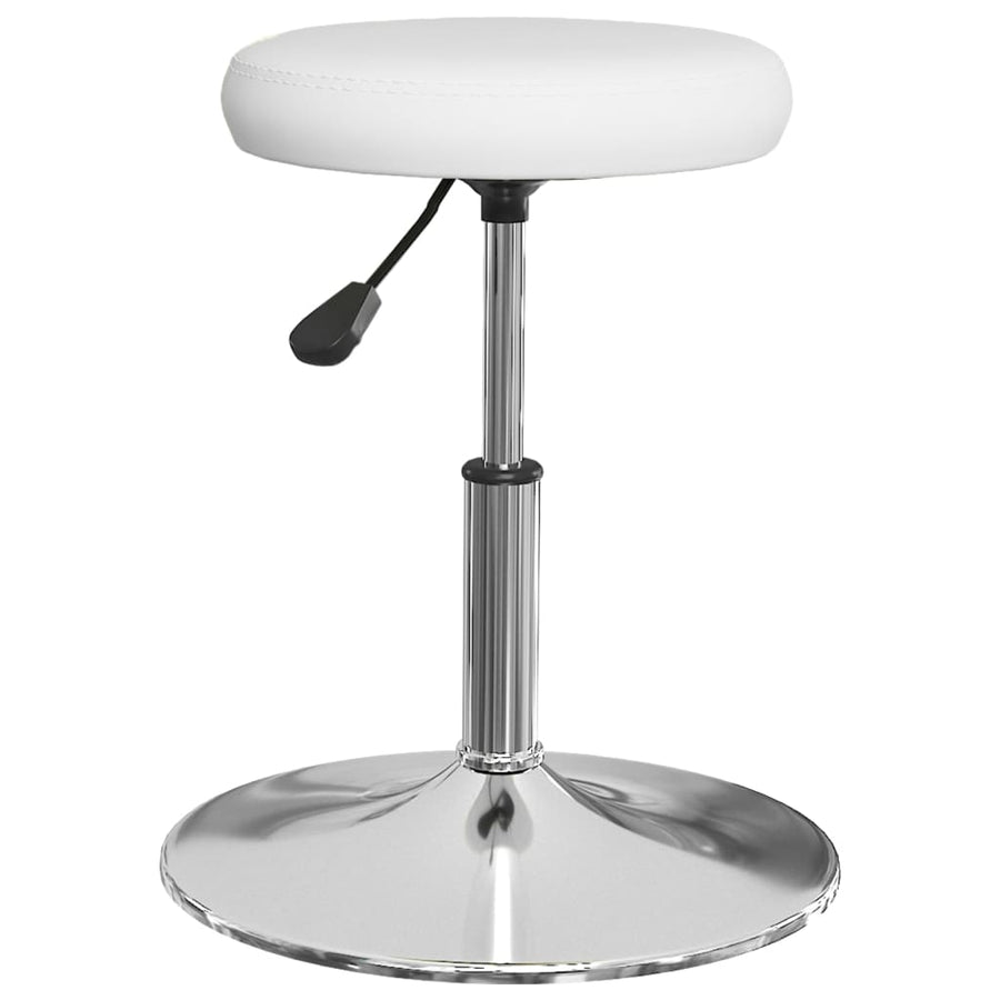 Eetkamerstoelen Kunstleer 2 Wit