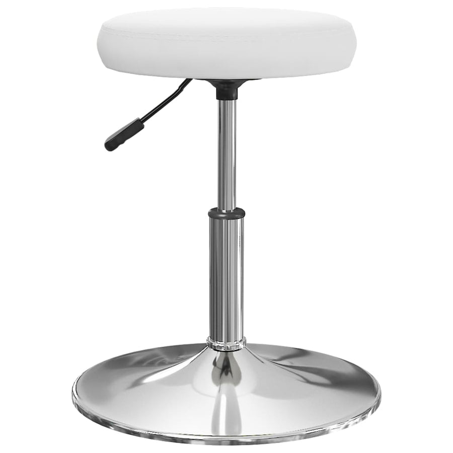 Eetkamerstoelen Kunstleer 2 Wit