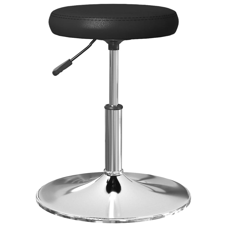 Eetkamerstoelen Kunstleer 2 Zwart