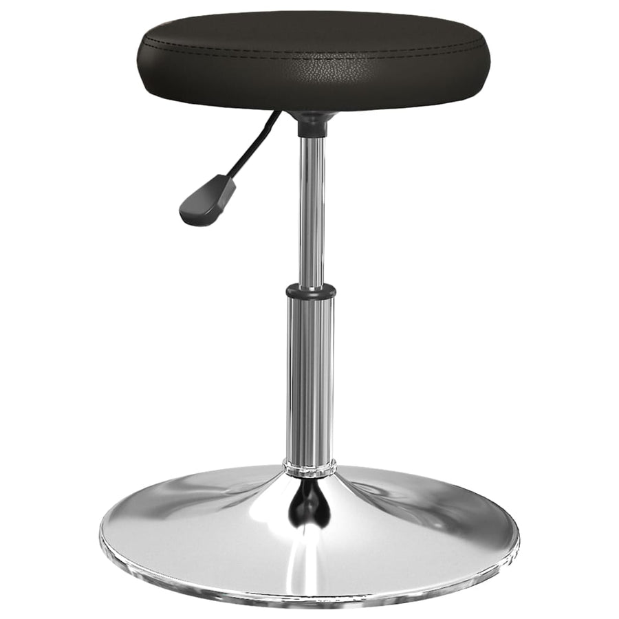 Eetkamerstoelen Kunstleer 2 Zwart
