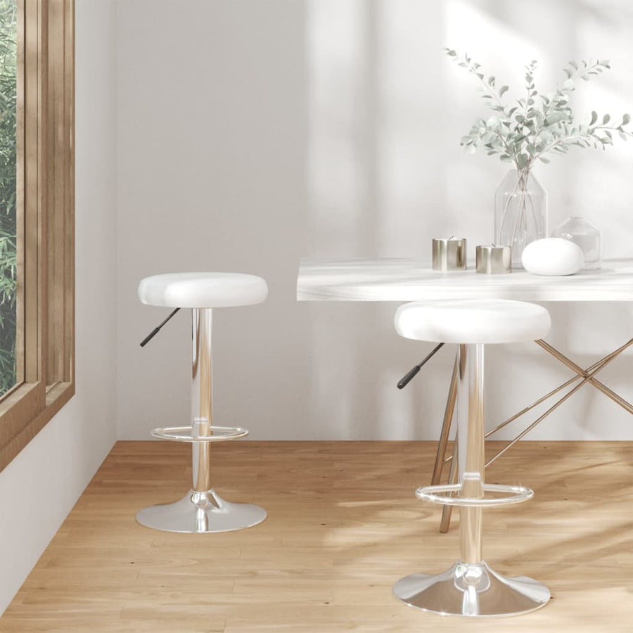 Barstoelen Kunstleer Wit